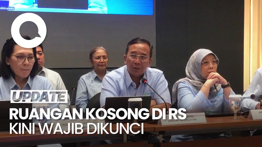 Video Kemenkes Bikin SOP Baru di RS: Ruangan Kosong Harus Tersegel-Terkunci