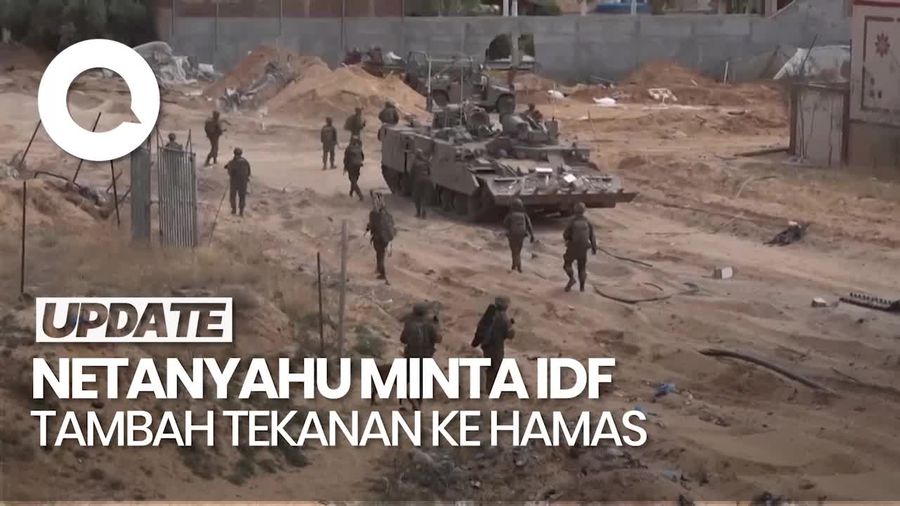 Video Netanyahu Minta IDF Tambah Tekanan ke Hamas: Demi Eksistensi Kita