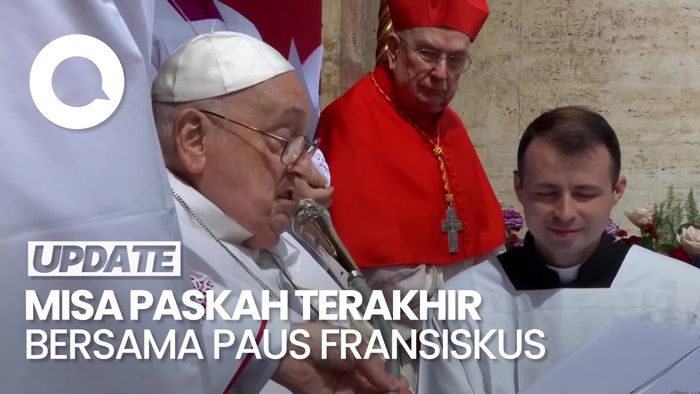 Video Pesan Perdamaian Paus Fransiskus Sebelum Tutup Usia