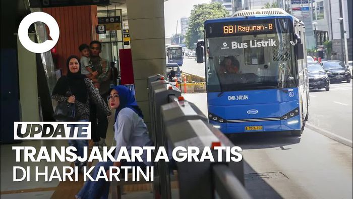 Video Kesan Penumpang Wanita Transjakarta Gratis Hari Ini: Terbantu Banget