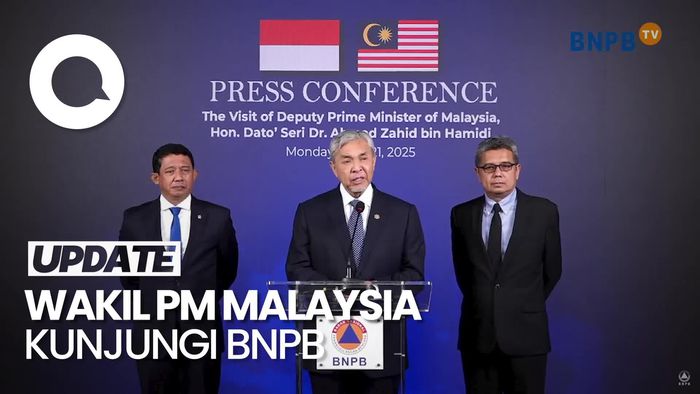 Video: Wakil PM Malaysia Kagum dengan Kesiapan Mitigasi Bencana RI