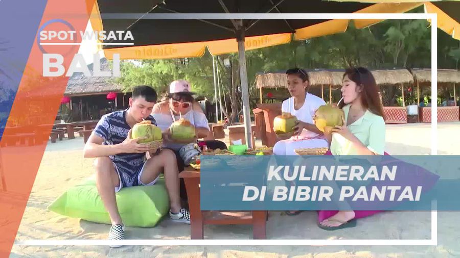 Menikmati Santap Siang yang Nikmat di Pinggir Pantai Bali