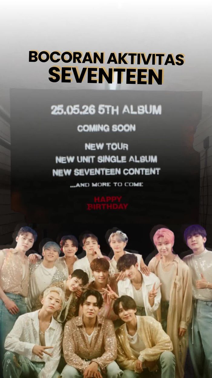 Video Kode HAPPY BURSTDAY dari SEVENTEEN: Comeback-Tur Konser