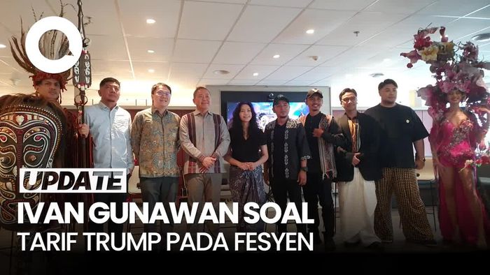 Video Respons Ivan Gunawan soal Dampak Tarif Trump Terhadap Industri Fesyen