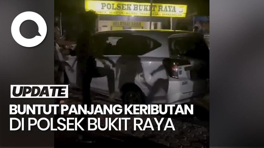 Video: Kapolsek Bukit Raya Dicopot Buntut Debt Collector Ngamuk di Kantor Polisi