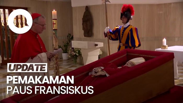 Video: Paus Fransiskus Akan Dimakamkan Besok Sabtu