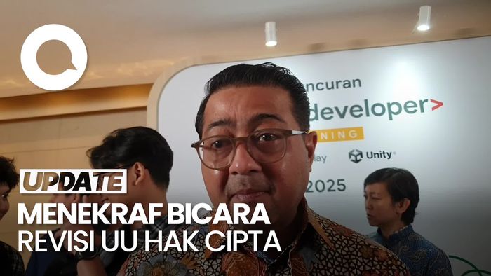 Video Menekraf soal Pembahasan Revisi UU Hak Cipta: Sebentar Lagi Akan Dimulai
