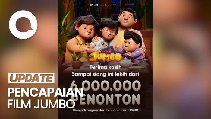 Video: Keren! Jumbo Tembus 6 Juta Penonton