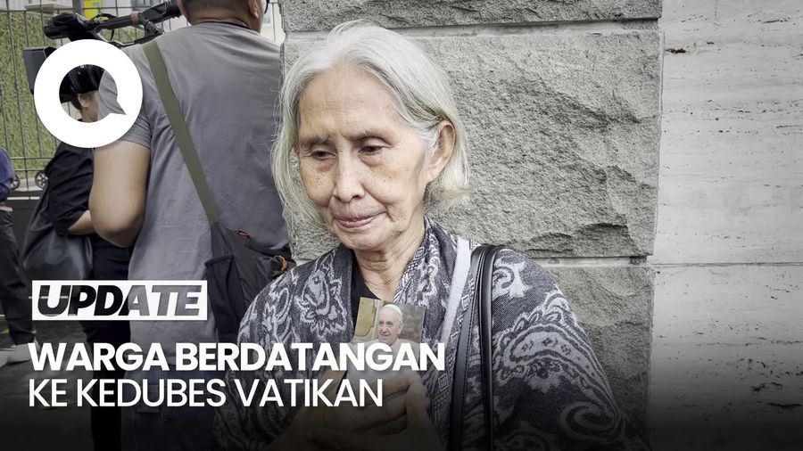Video: Warga Depok Berduka, Kenang Bertemu Paus Fransiskus saat ke RI