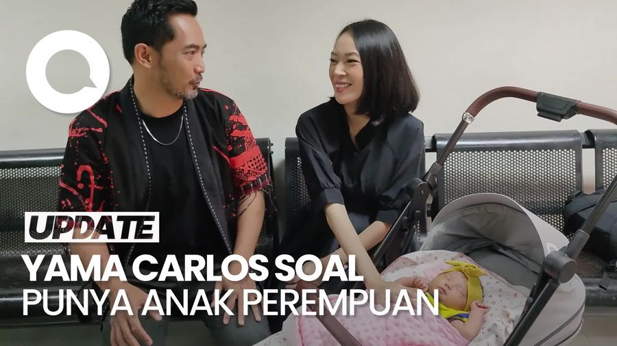 Video Dikaruniai Anak Perempuan Pertama, Yama Carlos: Bakalan Posesif Sih