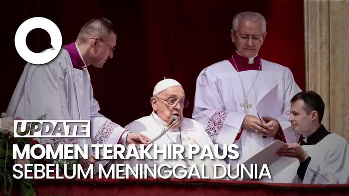 Video: Momen dan Pernyataan Terakhir Paus Fransiskus Sebelum Meninggal 