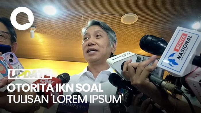 Video: Penjelasan Otorita IKN soal Tulisan Lorem Ipsum di Tugu Titik Nol