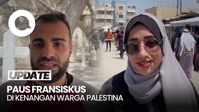 Video: Duka Warga Palestina Atas Kepergian Paus Fransiskus