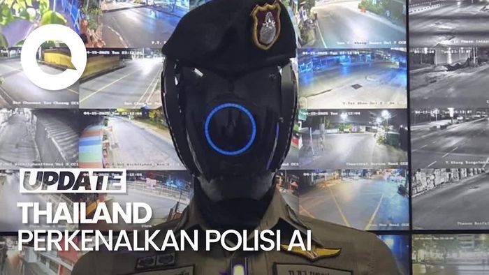 Video: Thailand Gunakan Polisi AI untuk Amankan Festival Songkran