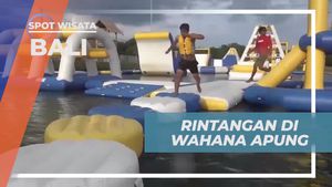 Menantang Diri di Rintangan Wahana Apung Terbesar di Bali