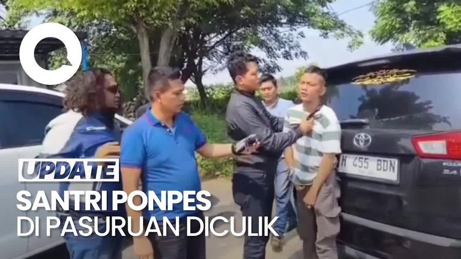 Video: Detik-detik Penangkapan Pelaku Penculikan Santri Ponpes Metal Pasuruan 