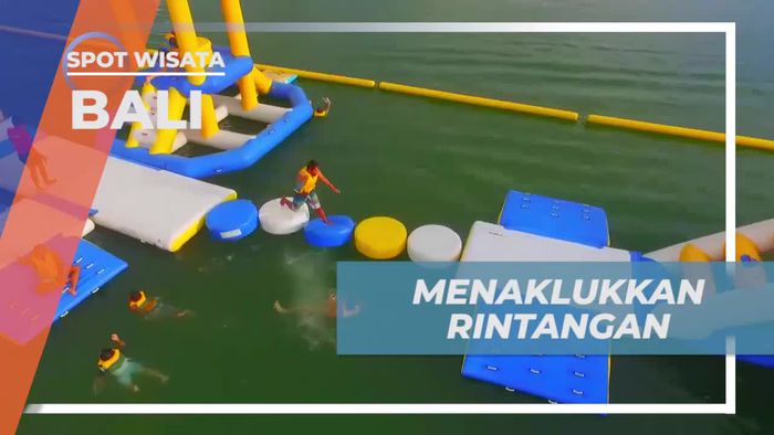 Menaklukkan Rintangan dengan Semangat di Wahana Apung Bali