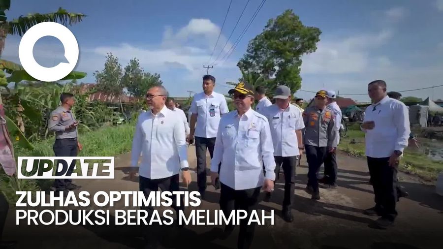 Video: Dampingi Prabowo Hadiri Gerakan Menanam, Zulhas Yakin RI Panen Besar