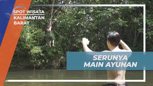 Merangkak Menuju Serunya Bermain Ayunan di Kalimantan Barat
