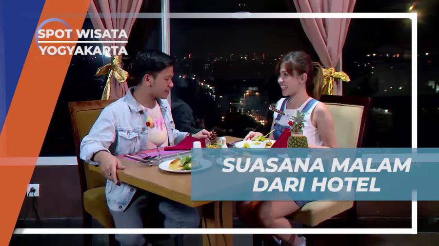 Mengagumi Suasana Malam Mewah di Sky Lounge, Yogyakarta