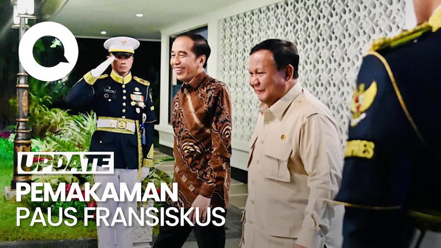 Video: Prabowo Utus Jokowi-Thomas Djiwandono Hadiri Pemakaman Paus Fransiskus 