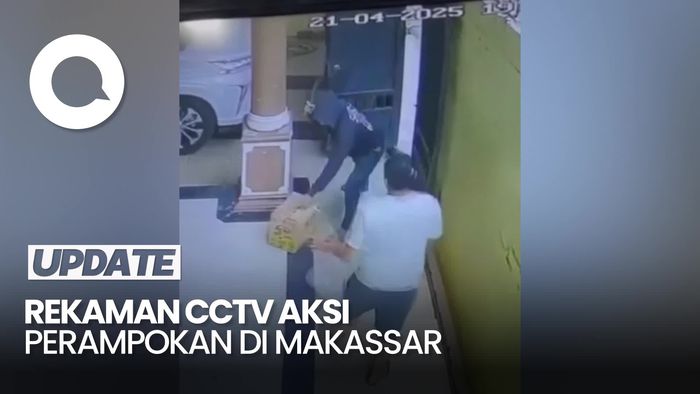 Video: Detik-detik Perampokan di Makassar, Kardus Berisi Uang Rp 400 Juta Raib