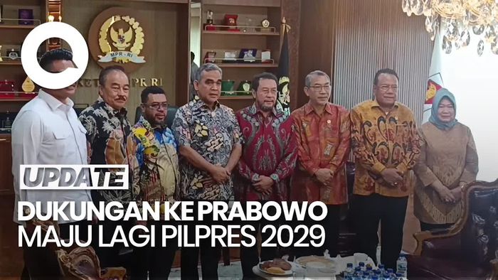 Video: Muzani Ucapkan Terima Kasih PAN Dukung Prabowo di Pilpres 2029