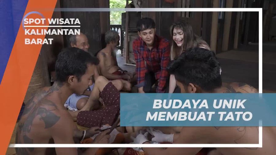 Mengalami Budaya Unik Tato di Kalimantan Barat