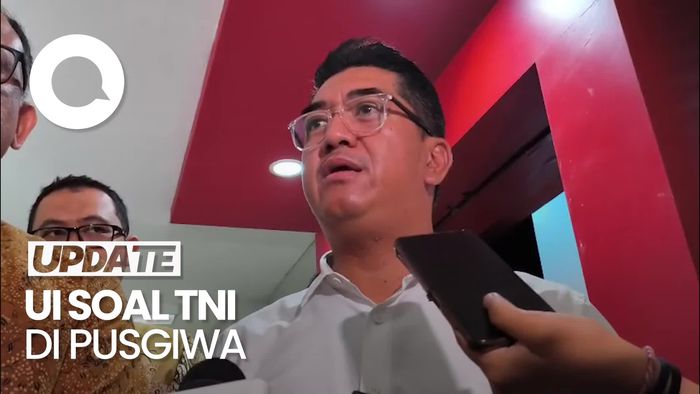 Video Respons Rektor UI soal Anggota TNI Kunjungi Pusat Kegiatan Mahasiswa