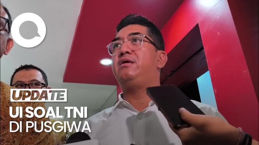 Video Respons Rektor UI soal Anggota TNI Kunjungi Pusat Kegiatan Mahasiswa