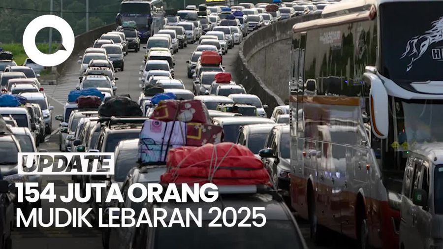 Video: Menhub Ungkap 154 Juta Orang Lakukan Pergerakan Mudik Lebaran 2025