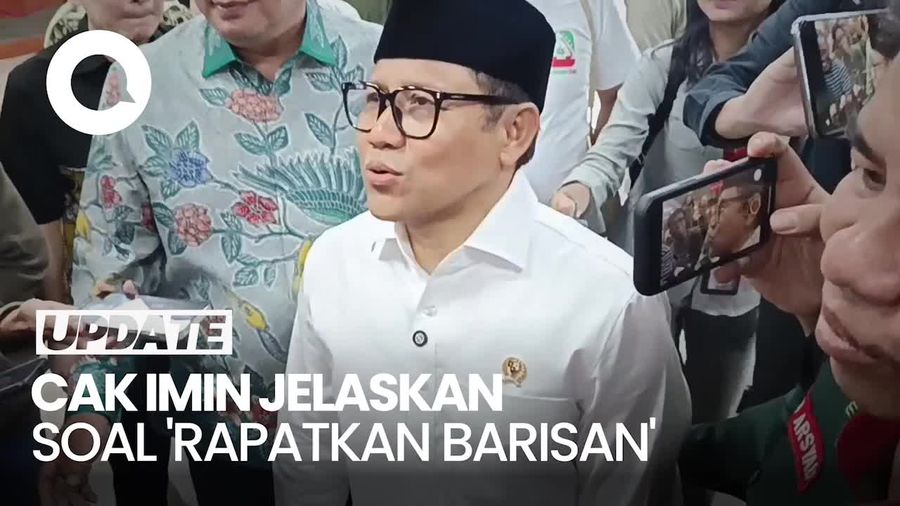 Video: Cak Imin Bantah Arahan Prabowo soal Rapatkan Barisan Terkait Pemilu 2029