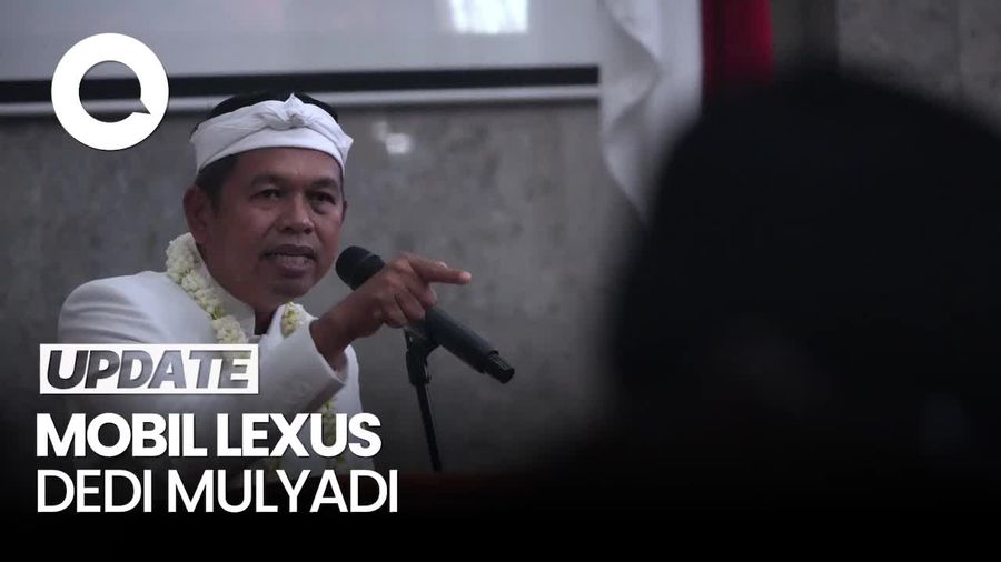  Video: Kata Dedi Mulyadi soal Mobil Lexus Miliknya Nunggak Pajak 