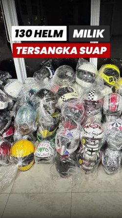 Video: 130 Helm yang Disita Kejagung dari Tersangka Suap Vonis Lepas Migor