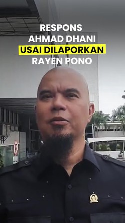 Video Ahmad Dhani Tak Masalah Dilaporkan Rayen Pono ke MKD: Itu Typo