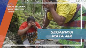 Menyegarkan Diri dengan Air Jernih di Desa Fatumnasi, Nusa Tenggara Timur