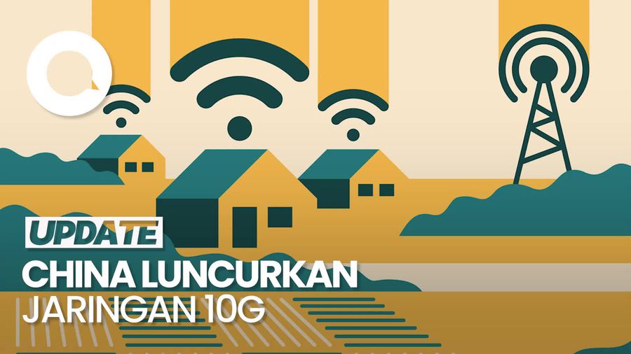 Video: Keren! China Luncurkan Internet 10G Tercepat di Dunia