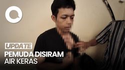 Video: Pemuda di Palembang Disiram Air Keras hingga Alami Luka Bakar