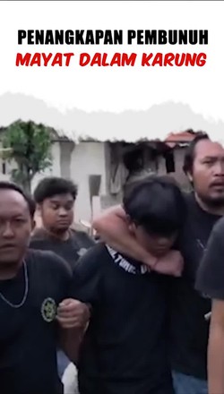 Video: Polisi Tangkap Pembunuh Mayat Dalam Karung di Tangerang