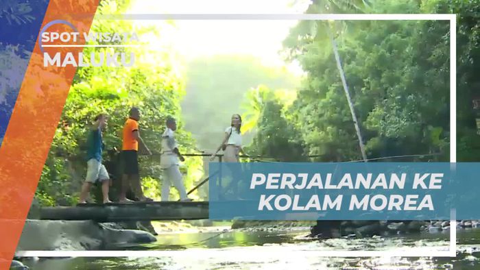 Menelusuri Perjalanan ke Kolam Morea di Ambon, Maluku
