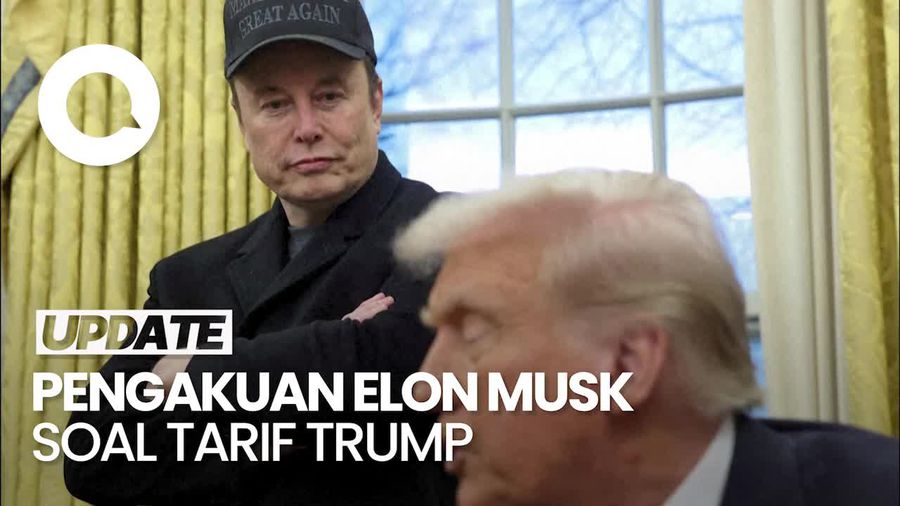 Video Elon Musk Akui Sudah Sarankan Tarif Rendah, Tapi Semua Tergantung Trump