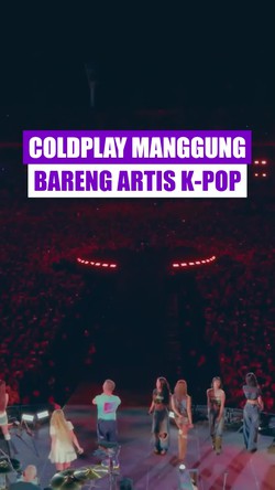 Video: Daftar Artis K-Pop yang Digaet Coldplay Manggung Bareng di Seoul