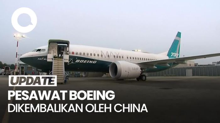 Video Reaksi Bos Boeing soal Pesawatnya Dikembalikan China Imbas Tarif Trump