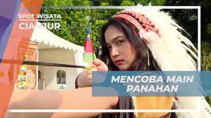 Mencoba Sensasi Panahan Seru di Alam Imajinasi, Cianjur
