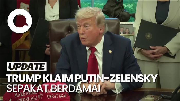 Video: Trump Klaim Putin dan Zelensky Sepakat Akhiri Perang Rusia-Ukraina