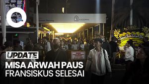 Video: Misa Arwah Paus Fransiskus di Katedral Usai, Jemaat Bubarkan Diri