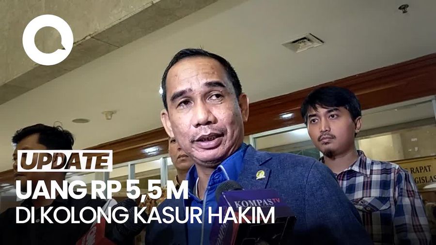 Video Komisi III Soal Uang Rp 5,5 M di Kolong Kasur Hakim: Sangat Memalukan!