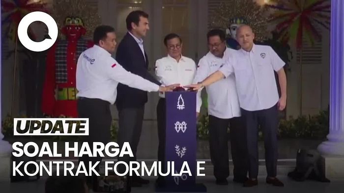 Video Pramono soal Kontrak Formula E: Mau Diperpanjang, Murahin Dong