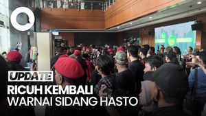 Video: Lagi, Massa Pro dan Kontra Ribut di Sidang Hasto
