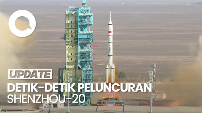 Video: Momen Pesawat Antariksa Shenzhou-20 China Sukses Meroket